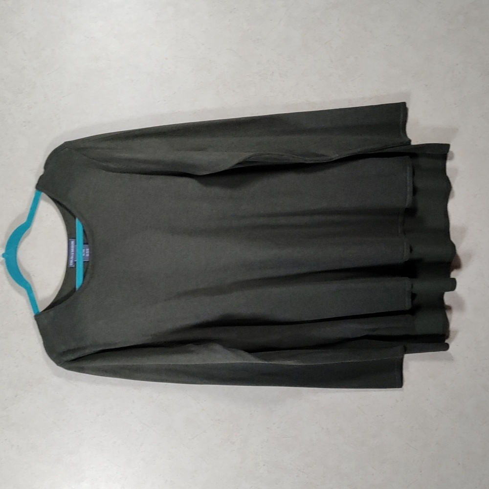 6146 Chelsea & Theodore green high low sweater XL